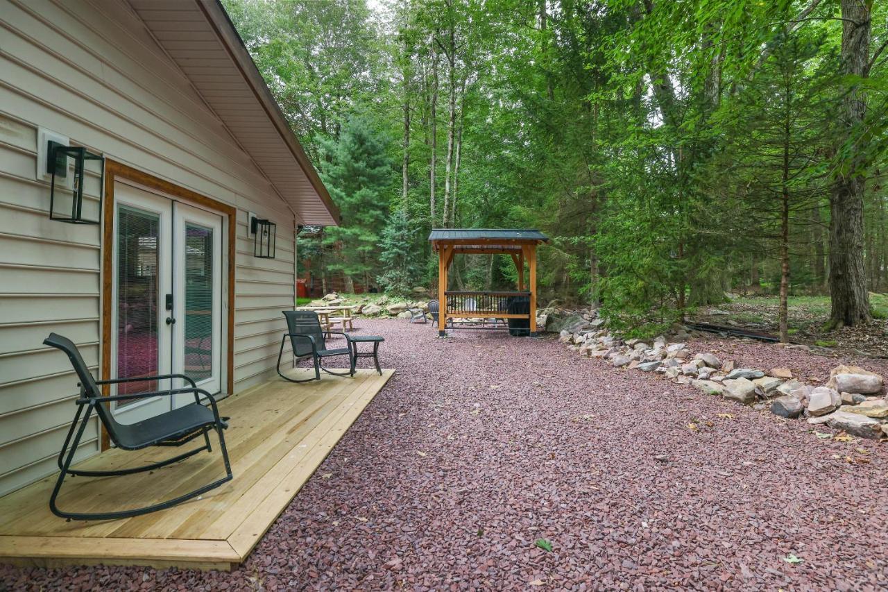 Whiskey Pines Retreat! Single Level Home, Outdoor Firepit, Ac, Bbq! Sleeps 9 In Lake Harmony! Exterior foto